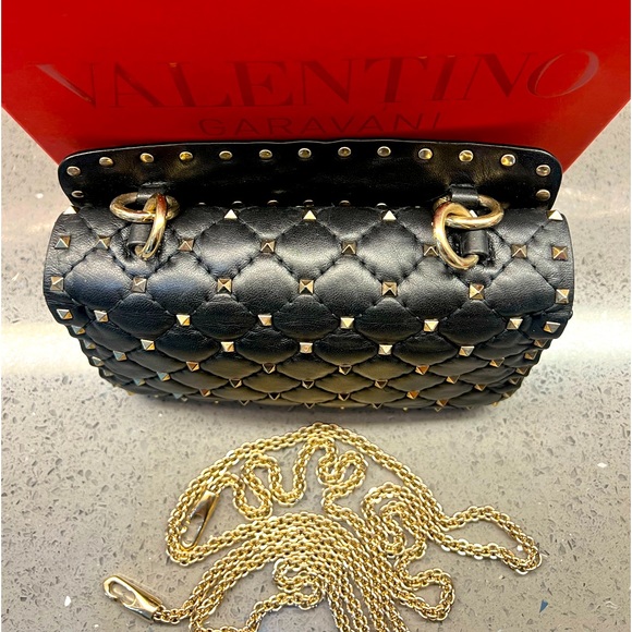 Valentino Napa Small Rockstud Spike Bag Small - Picture 9 of 16
